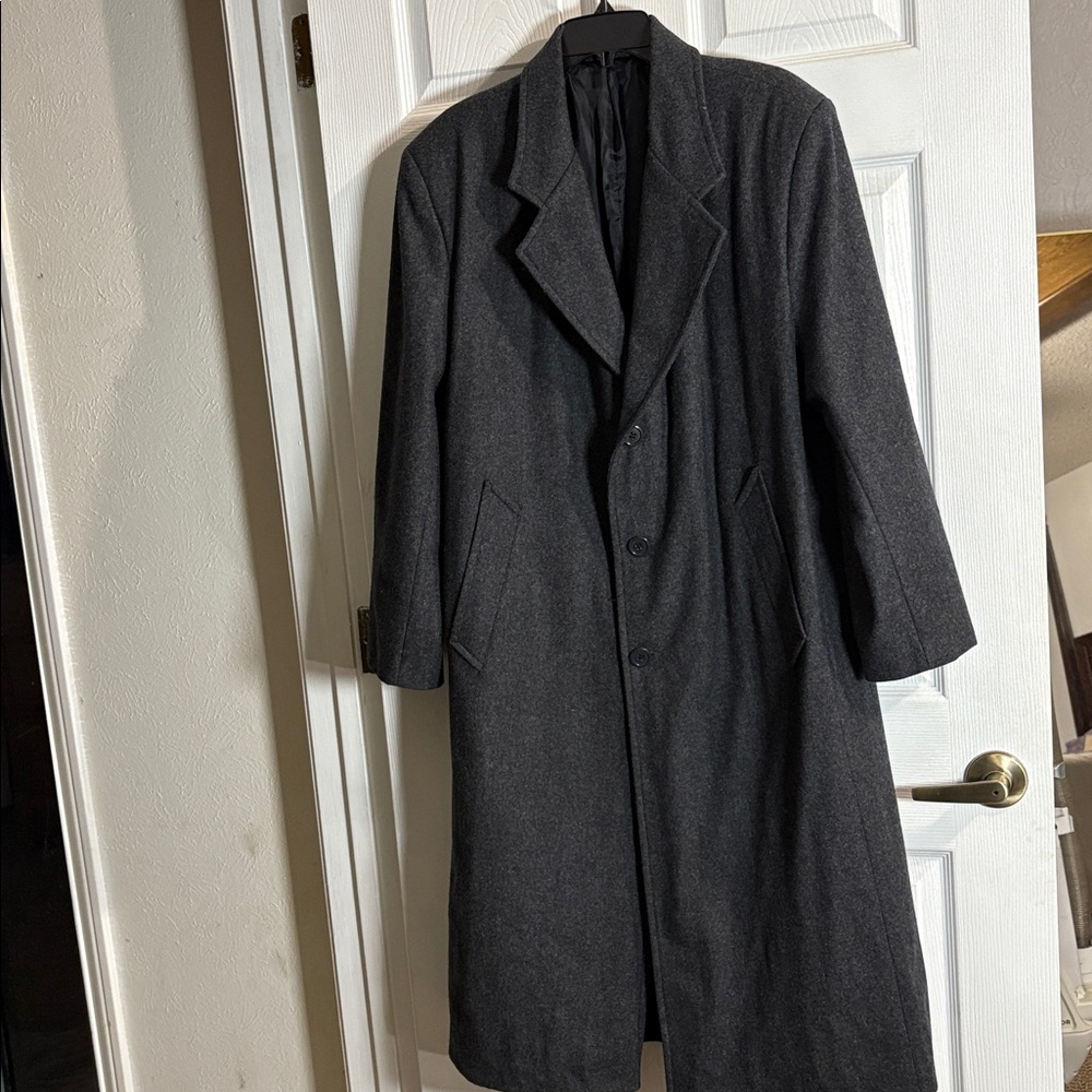 Men's Charcoal Coat